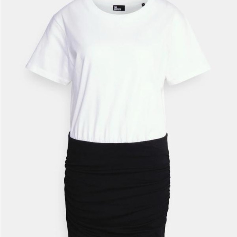 NWT The‎ Kooples Black and White Dress / Size Small